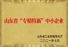 山东省“专精特新”中小企业